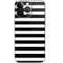 White and Black Stripes iPhone 14 Pro Skin
